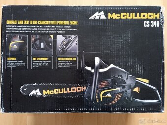 predám motorovú pilu Mcculloch CS340 - 10