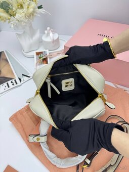 Prémium kabelka Miu Miu Milky Cream - 10