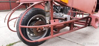 Predám rám z Velorexu, motor Yamaha XS 400 - 10