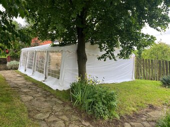 Párty stan 8x4m 140€ piatok-pondelok - 10
