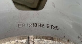 Orig. alu disky. AUDI A4 A5 5x112 8J x18 ET 25 245 40 R18 - 10