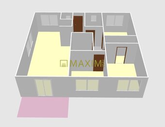 Bungalov v centre obce Cabaj Čápor, Wágnerova ulica - 10