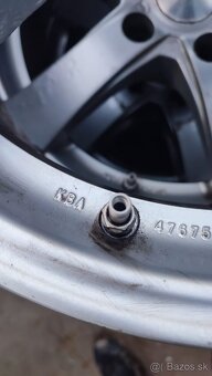 ALU disky Dezent 6 1/2 Jx16H2 aj so snimacom tlaku - 10