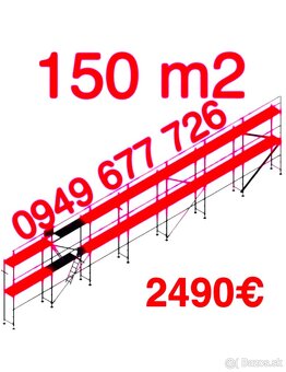 Predám LEŠENIE • FASÁDNE LEŠENIE PLETTAC NOVÉ - 10