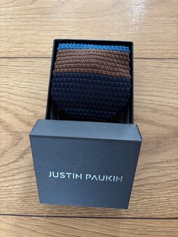 Oblek JUSTIN PAUKIN + 2 páry topánok + kravaty - 10