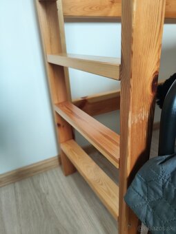 Vyvýšená jednolôžková detská posteľ 180x80 s matracom - 10