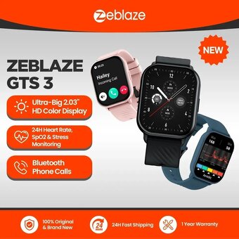 Colmi a Zeblaze Smart hodinky. Čierne prevedenie. - 10