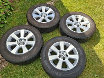 16" ALU 5x112 orig VW a iné + 215/65 r16 8mm TOP - 10