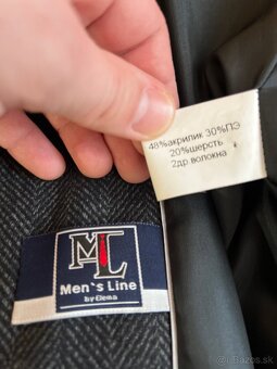 Pansky vlneny kabat - L - 10