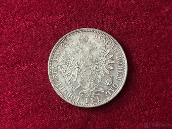 Strieborné 1 guldeny FJ I - 10