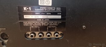 LUXMAN Tape Deck K1 - 10