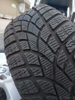 Alu kolesá orig. BMW 5x120R16 + zimné pneu - 10