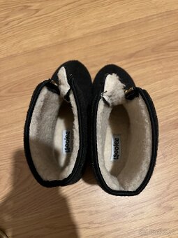 Vlnene kapce vlna nové 39 na nohu 25cm vnútorná dlzka 25.5cm - 10