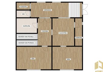NA PREDAJ 3. IZB ROD. DOM s GARÁŽOU, POZEMOK 1.242m2, KÚTY - 10