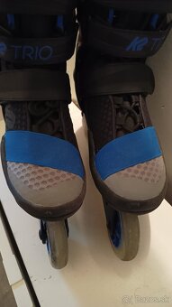 Velkost 42 - inline fitnes korcule K2 Trio 100 mm - 10