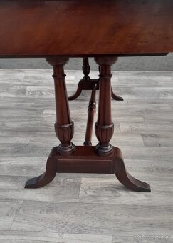 Stolík knižničný William IV Rosewood . - 10