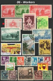 Poštové známky, filatelia: Čína - 10
