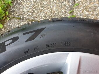 Alu disky VW 5x112 R17 + Letné pneu 215/55 R17 - 10