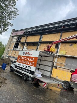 Sťahovanie Nové Zámky, skladovanie + hydraulická plošina +EN - 10