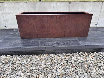 Kvetináč Corten - Vyvyseny zahon - 10