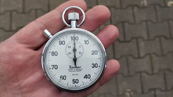 Staré kapesní stopky Hanhart, funkční. - 10