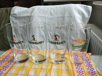 Predám pivné krígle a poháre - 57 ks - 10