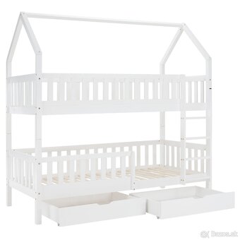 Domčeková poschodová posteľ 90x200 - 10