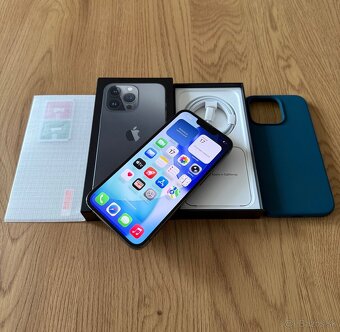 iPhone 13 Pro 128 gb Graphite - komplet príslušenstvo,zaruka - 10