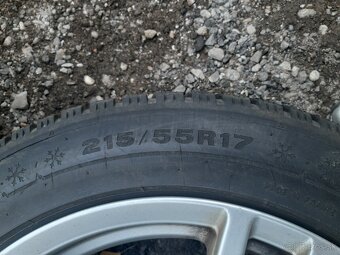 ZIMNA SADA 5x112r17 obute 215/55r17 - 10