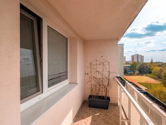 Väčší 3-izbový byt s loggiou s panoramatickým výhľadom - 10