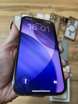 Predám iPhone 14pro gold 128gb - 10