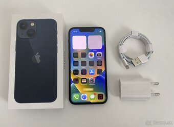 apple iphone 13 mini 512gb Midnight / Batéria 100% - 10