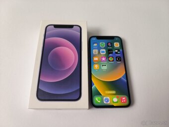 apple iphone 12 mini 64gb Purple / Batéria 100% - 10