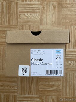 panske tenisky, espadrilky Toms velkost 8.5/42.5 - 10