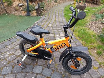 Detský bicykel s kolieskami - 10