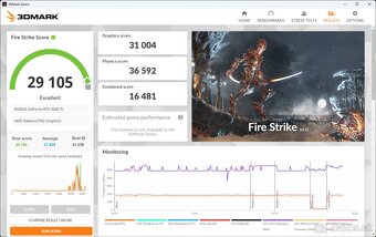 GIGABYTE nVidia RTX 3060 Ti GAMING OC 8GB - 10