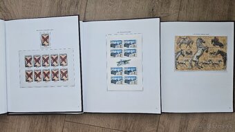 Poštové známky SLOVENSKO 2000-05 luxusné viazané knihy 6ks - 10