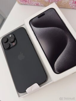 iPhone 15 pro max 256 gb čierny - 10