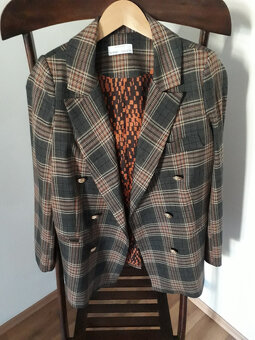 vintage kárované sako - 36 - 10