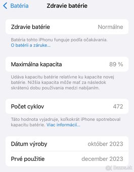 Iphone 15 - black, 128GB - 10