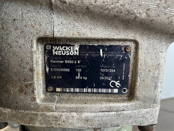 Vibracna zaba, noha, pech Wacker Neuson BS50-2,2017, Bomag - 10