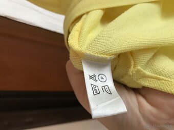 EMPORIO ARMANI pánske polotricko žlté L/ XL - 10