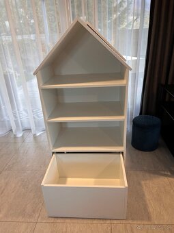 Detska domcekova postel Lucky so zabranou 160x80 - 10