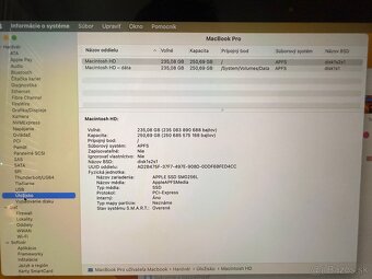 MacBook Pro 13” (2017) Silver 256 GB – Nová Batéria - 10