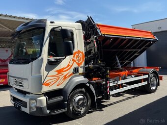 VOLVO FL280 SKLÁPAČ TROJSTRANNÝ HYDRAULICKÁ RUKA HIAB - 10