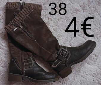 Dámska obuv veľkosť 37/38 rôzne - 10