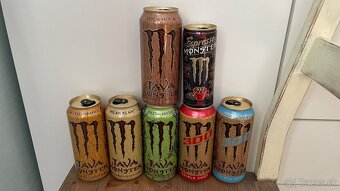 Monster energy plechovky - 10