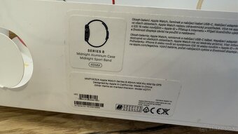 Apple Watch Series 8 GPS 45mm Midnight Aluminium - 10