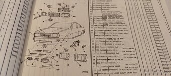 Škoda 105 , 120 , 130  Rapid - seznam náhradních dílů - 10