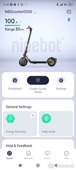 elektricka kolobezka Ninebot F30E - 10